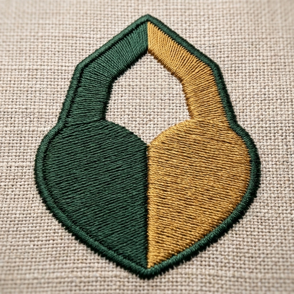Broderad Kettlebell Patch